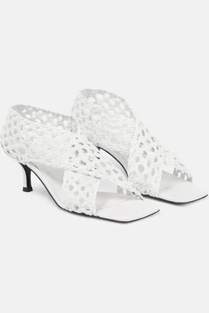 Totême Crochet and leather sandals