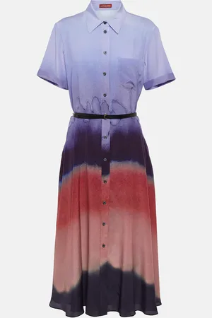 Altuzarra Kiera printed silk shirt dress