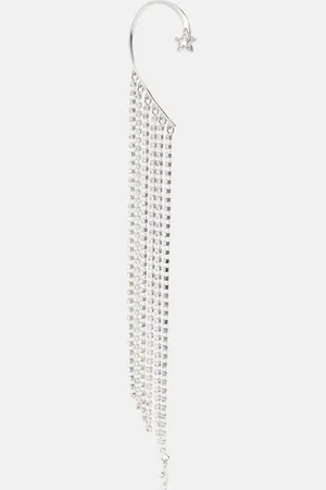 Jimmy Choo Crystal-embellished single ear cuff