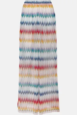 Missoni Zig Zag high-rise wide-leg pants