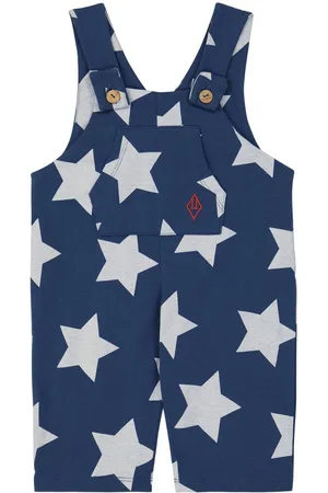The Animals Observatory Baby Mammoth cotton dungarees