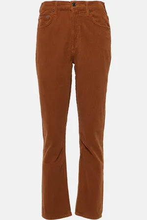 AGOLDE Riley Long straight corduroy pants