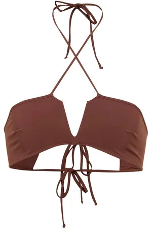 Nensi Dojaka Halterneck bikini top