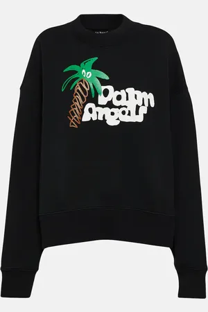 Palm Angels Printed cotton sweatshirt