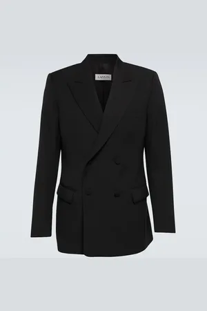 Lanvin Double-breasted wool blazer