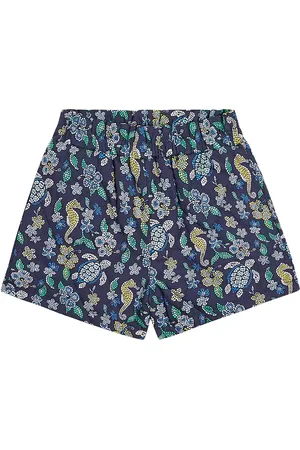 Vilebrequin MosaÃ¯que printed cotton shorts