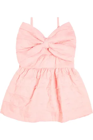 CAROLINE BOSMANS Heart bow-detail dress