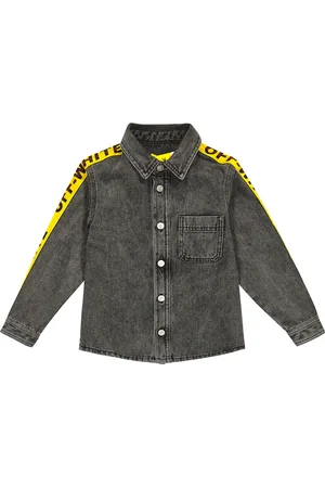 OFF-WHITE Logo denim shirt