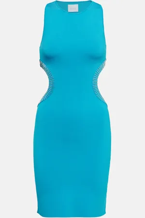 GALVAN Luna cutout minidress