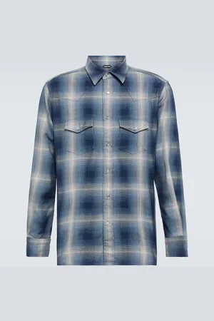 Tom Ford Checked cotton Western shirt