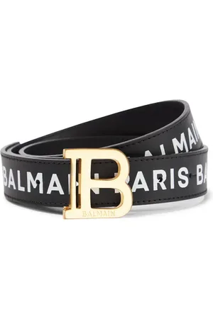 Balmain B-Belt leather belt