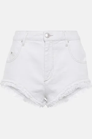 Isabel Marant Eneidao cotton and hemp shorts