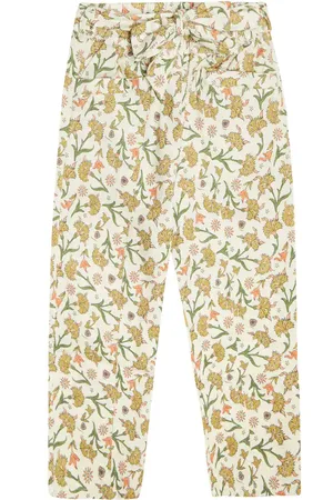 The New Society Indiana floral cotton twill pants