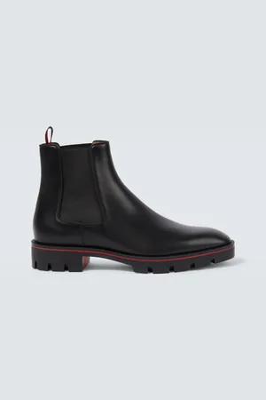 Christian Louboutin Alpinosol leather Chelsea boots