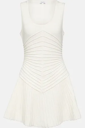 Alaïa AlaÃ¯a Jersey minidress