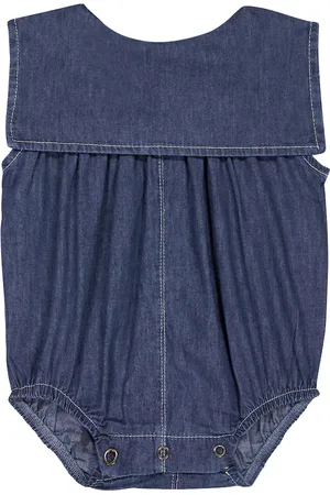 1+ IN THE FAMILY Baby Aiden denim playsuit