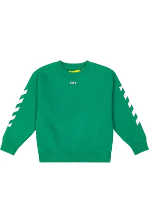 OFF-WHITE Logo cotton sweatshirt