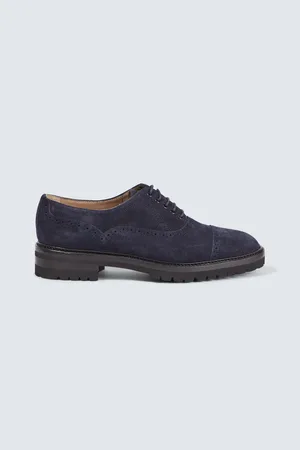 Manolo Blahnik Norton suede brogues