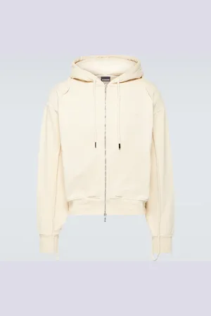 Jacquemus Le Sweater Camargue ZippÃ© cotton hoodie