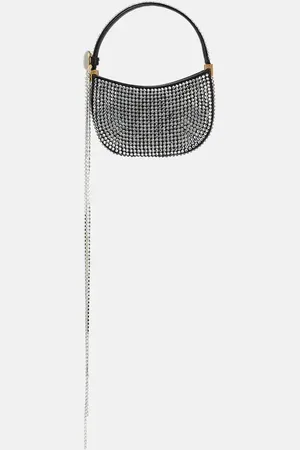 MAGDA BUTRYM Vesna Micro embellished satin clutch