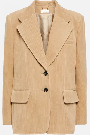 Chloé ChloÃ© Single-breasted cotton corduroy blazer