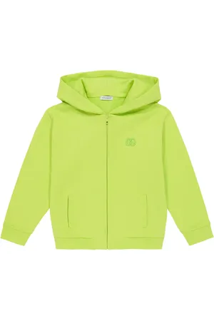 Dolce & Gabbana Logo cotton zipped hoodie