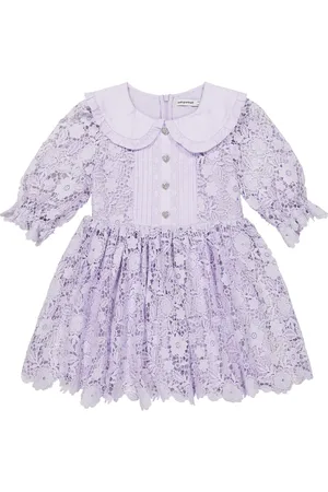 Self-Portrait Floral lace dress