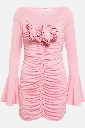 MAGDA BUTRYM Ruched jersey minidress