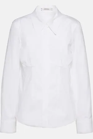 Dorothee Schumacher Poplin Power cotton-blend shirt