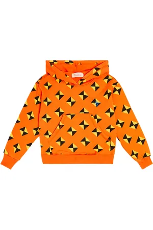 The Animals Observatory Beaver printed cotton jersey hoodie