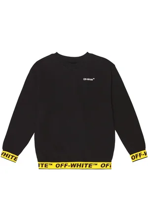 OFF-WHITE Logo cotton jersey sweatshirt