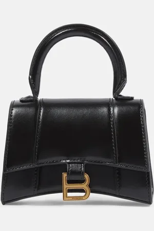 Balenciaga Hourglass Mini leather crossbody bag