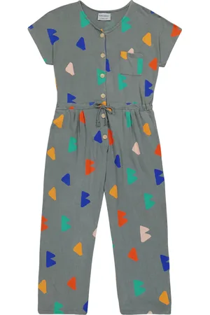 Bobo Choses Printed cotton jersey jumpsuit