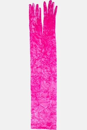 VERSACE Velvet gloves