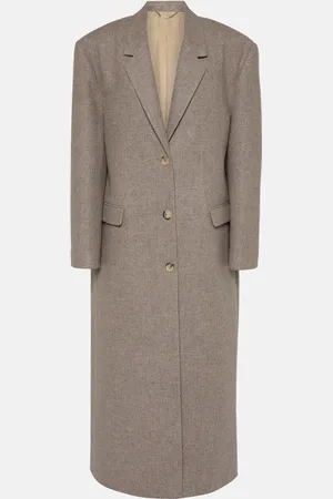 MAGDA BUTRYM Wool cashmere and silk coat