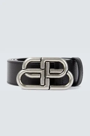 Balenciaga BB Large leather belt
