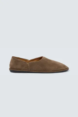 The Row Canal suede flats