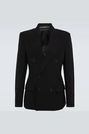 Balenciaga Wool-blend double-breasted blazer