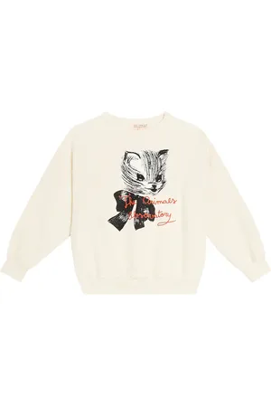 The Animals Observatory Big Bear printed cotton sweatshirt