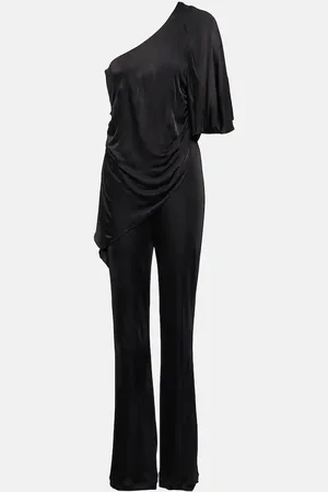Diane von Furstenberg Talia one-shoulder jersey jumpsuit