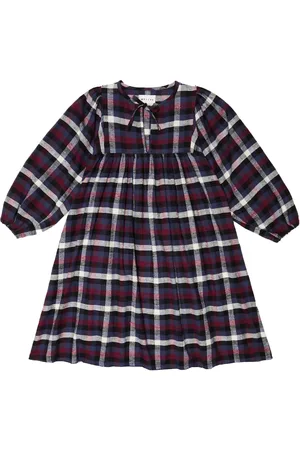 MORLEY Rosa checked cotton dress
