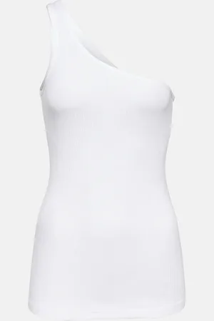 Isabel Marant One-shoulder cotton tank top