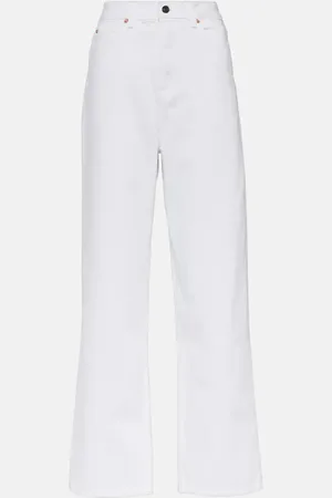 WARDROBE.NYC High-rise straight jeans