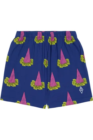 The Animals Observatory Mole printed cotton jersey shorts