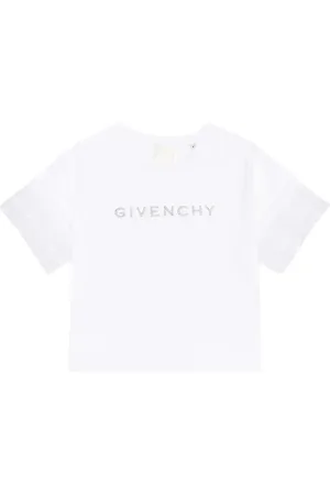 Givenchy Ruffle-trimmed cotton T-shirt