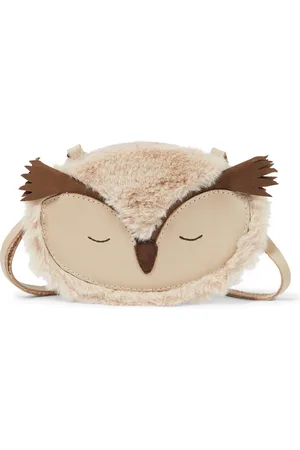 Donsje Britta Owl leather shoulder bag