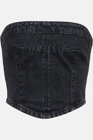 Stella McCartney Denim bustier top