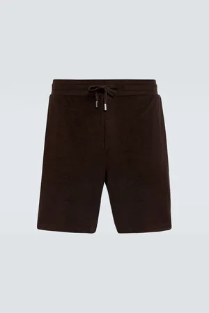 Frescobol Carioca Augusto cotton-blend terry shorts
