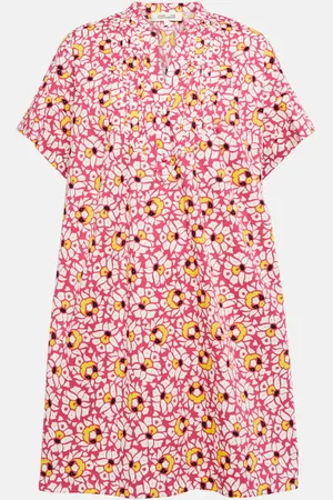 Diane von Furstenberg Fiona printed cotton minidress