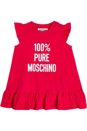 Moschino Baby printed cotton jersey dress